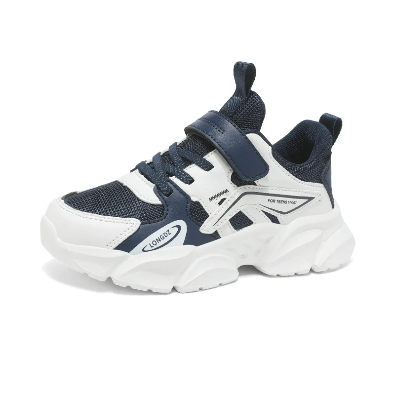 New Boy Sneaker 4 To 12 Years Children Casual Shoes Platform School Tennis Sneaker Breathable Mesh Summer Boy Sports Shoes