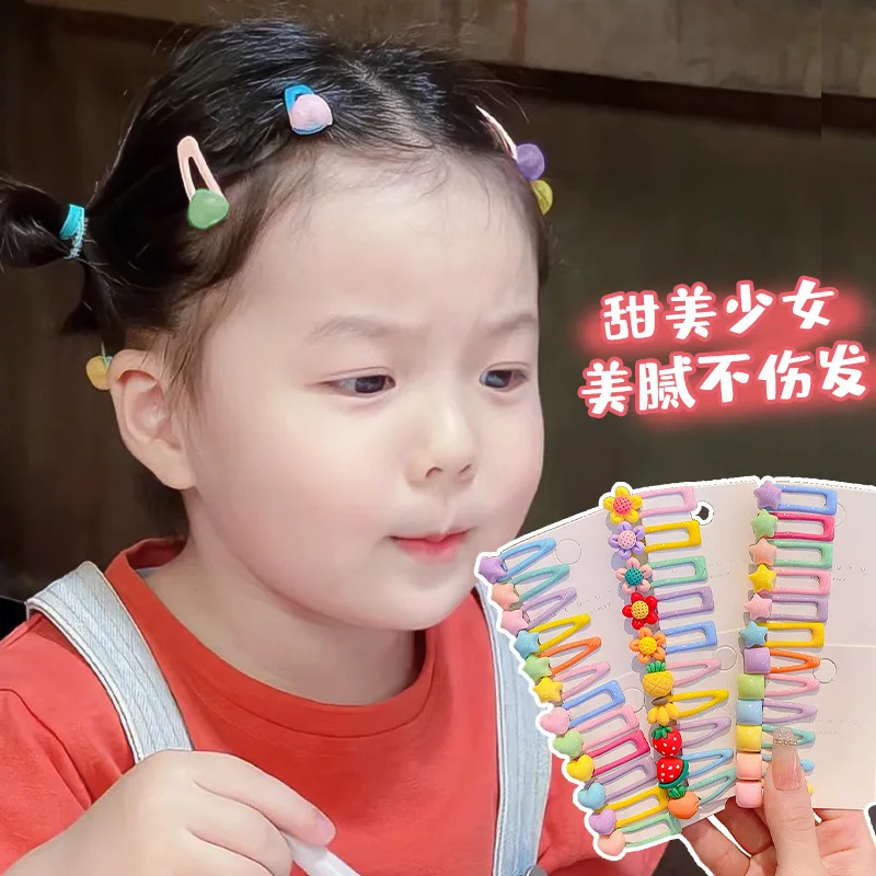 

1Set Cute Candy Colors Dripping Hairpins BB Clip Girls Children Hair Clip Pin Barrette Accessories Women Kids Hairgrip Headdress