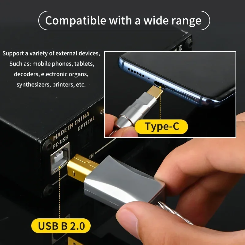 Premium Silver-Plated Type C to C OTG Cable for Enhanced Connectivity