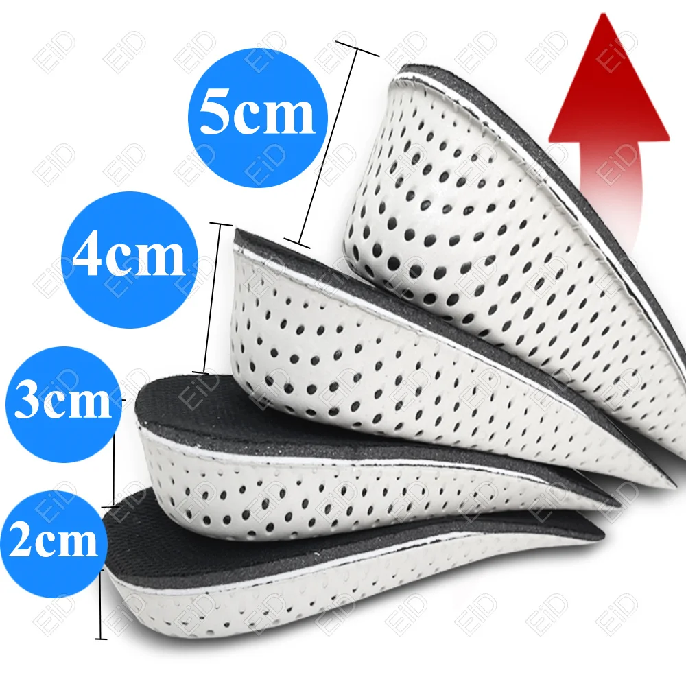 Memory Foam Unsichtbare Höhe Erhöhung Einlegesohle EVA Ferse Heben Einsätze 2/3/4/5CM Schuh Aufzüge Schuh Pads Aufzug Einlegesohlen für Unisex – Detail 1