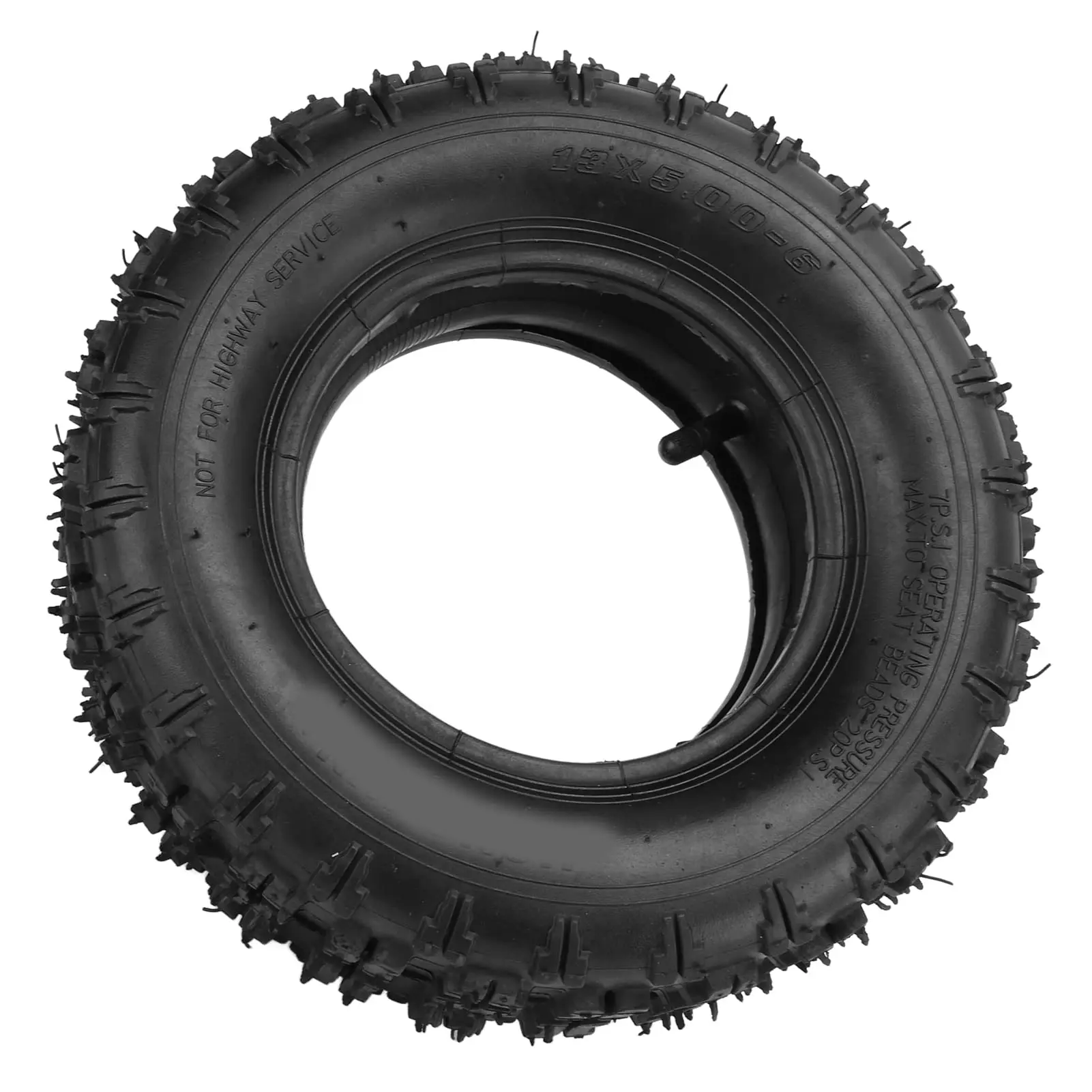 13x5.00-6 Reifen- und Schlauchset mit geradem Ventilschaft für Razor Dirt Quad Elektroroller-Teile-Zubehör 13*5.00-6 – Detail 11