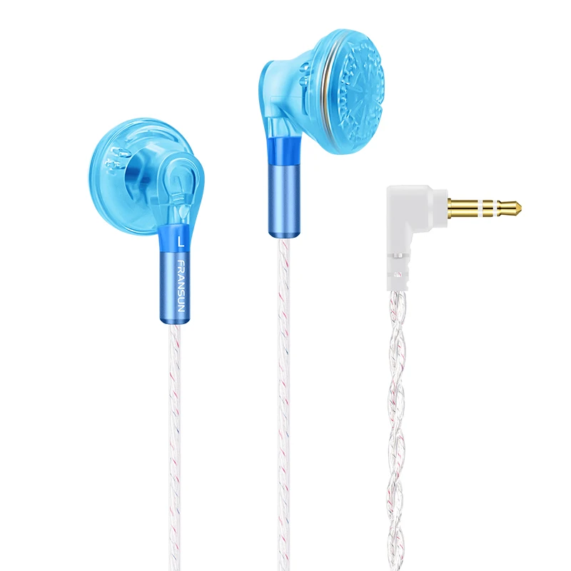 ตัวเลือกสินค้า หูฟัง HiFi หัวแบน 16 มม. แบบเสียบหู 3.5 มม. และ Type-C