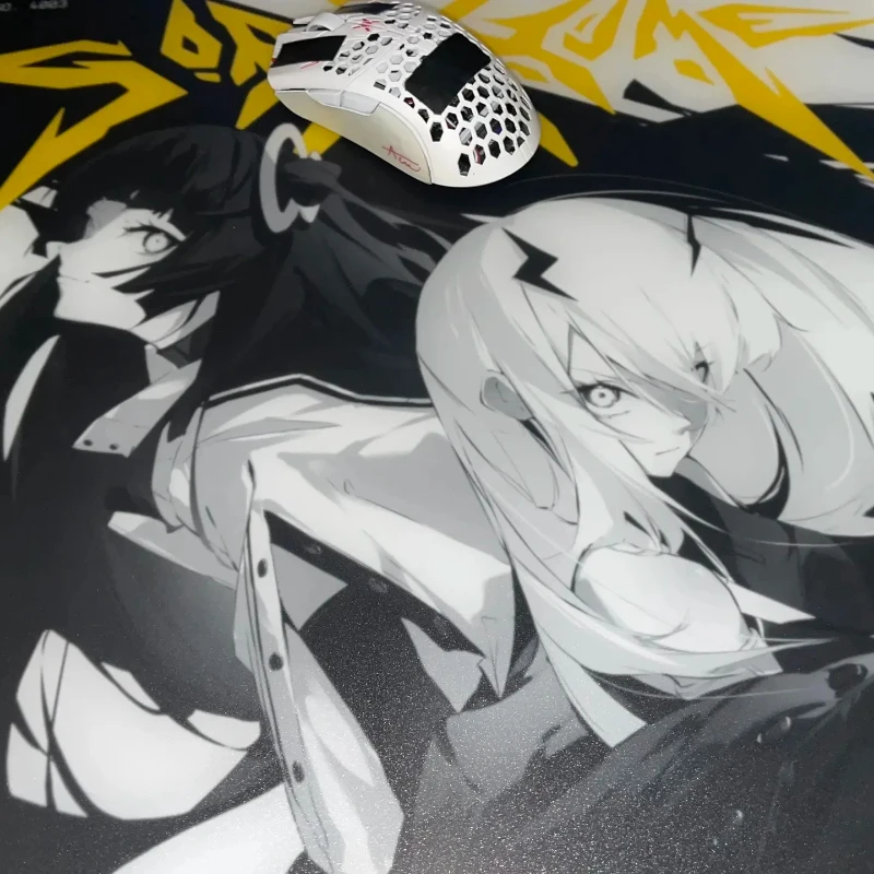 Wallhack SP-004 Twins Mousepad Customized Tempered Glass