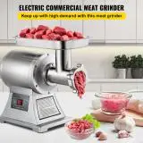 SucceBuy 122 Kg/H 250 KG/H Electric Meat Mincer Chopper Heavy Duty Food Processors Kitchen Appliances Commercial Grinder Machine 2