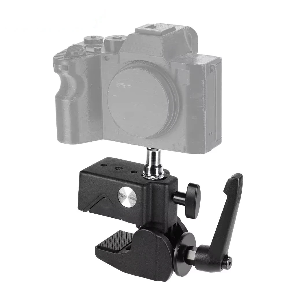 Clip Fixation Caméra Action Aluminium Lot 1/2pcs Combo A/B