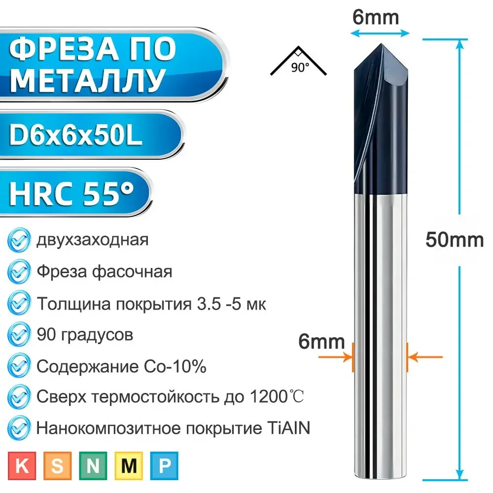 Рисунок 2 - XCAN Фреза фасочная двухзаходная