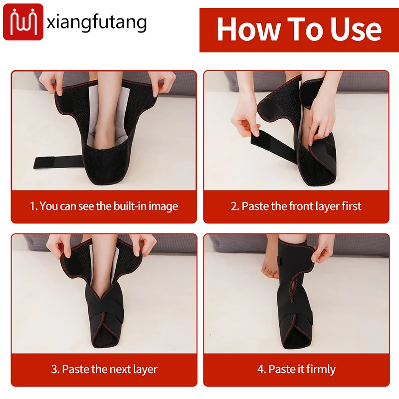 Electric Foot Massager with Heat & Warmth Vibration Relief Pain