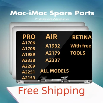 맥북 프로 에어 레티나 노트북 LCD 스크린 디스플레이 어셈블리, 13 인치 A1466 A1369 A2337 A1706 A1708 A1989 A2159 A2251 A2289 A2338, 신제품