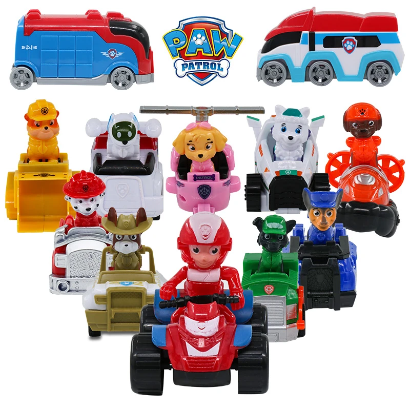 Figuras de acción de Canina para niños, juguete de de rescate, cachorro, perro, coche, regalo de cumpleaños| | - AliExpress