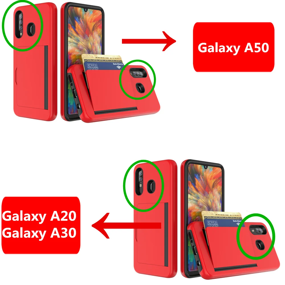 Vibrant Candy Color Flip Cover with Card Slots