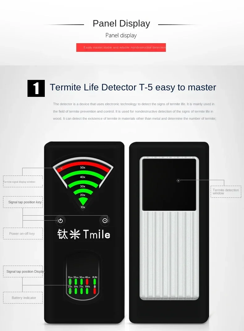 Termites Life Detector Microwave Detection Accurately Locate Wood Walls Find Whi