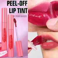 Waterproof Peel-off Lipgloss Matte Natural Mist Lip Tinted Long Lasting Lipstick Makeup Tattoo Glaze Tear Contour Stain Cosmetic 1