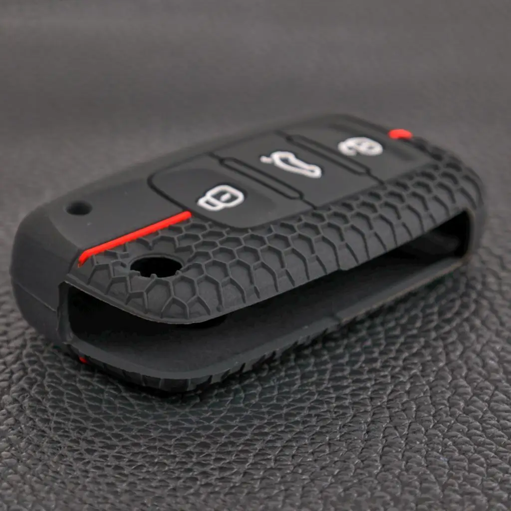 3 Button Car Remote Flip Key Fob Case Holder For Volkswagen Golf MK6 Polo Beetle Tiguan Touran Passat Caddy Jetta Eos Skoda Seat key case cover key case flip key fob shell car key shell remote control case cover