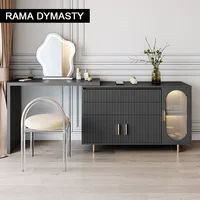 Commode moderne pour chambre à coucher, simple, coin moderne, petite table en span intégrée, lumière domestique de luxe 3