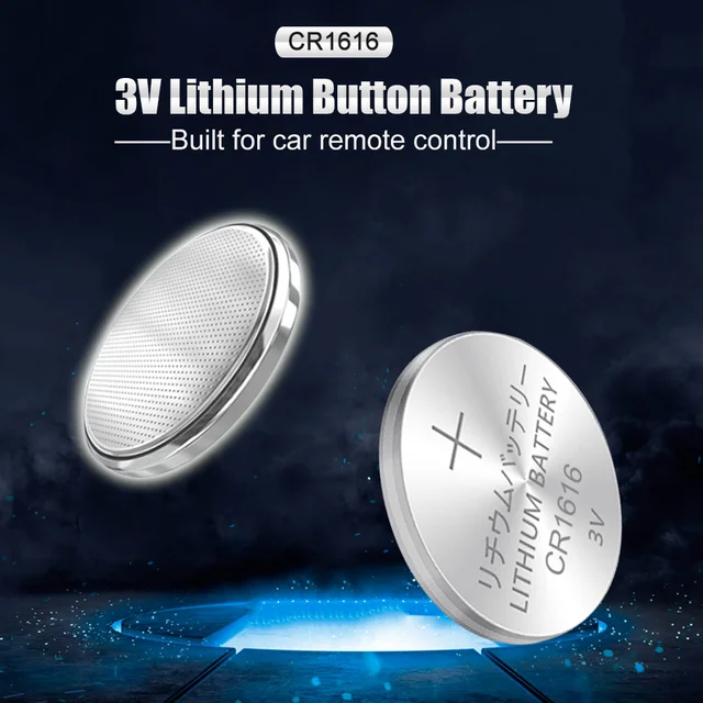 3V Button Cell Cr1616 Lithium Battery for Car Remote Honda Key