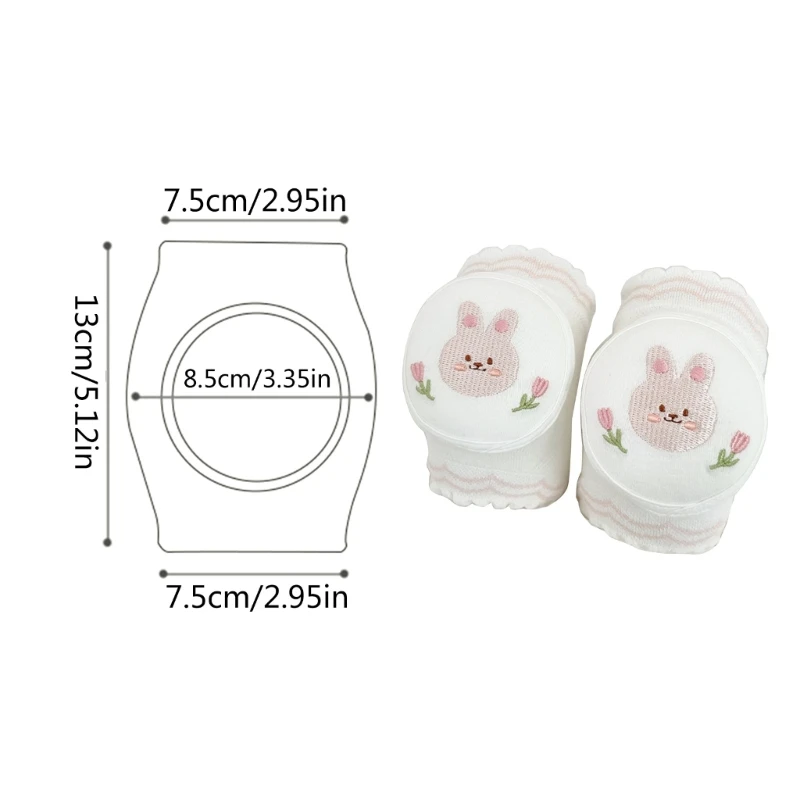 AntiSlip 무릎 패드 탄력 있는 면 크롤링 무릎 패드 무릎 보호대