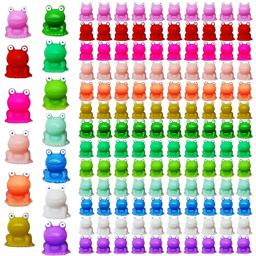 Figurine Di Mini Rane In Resina Smile Small Miniature Plastic Tiny Rane Ornamenti Bulk To Hide For Home Garden Leap Year Decorations