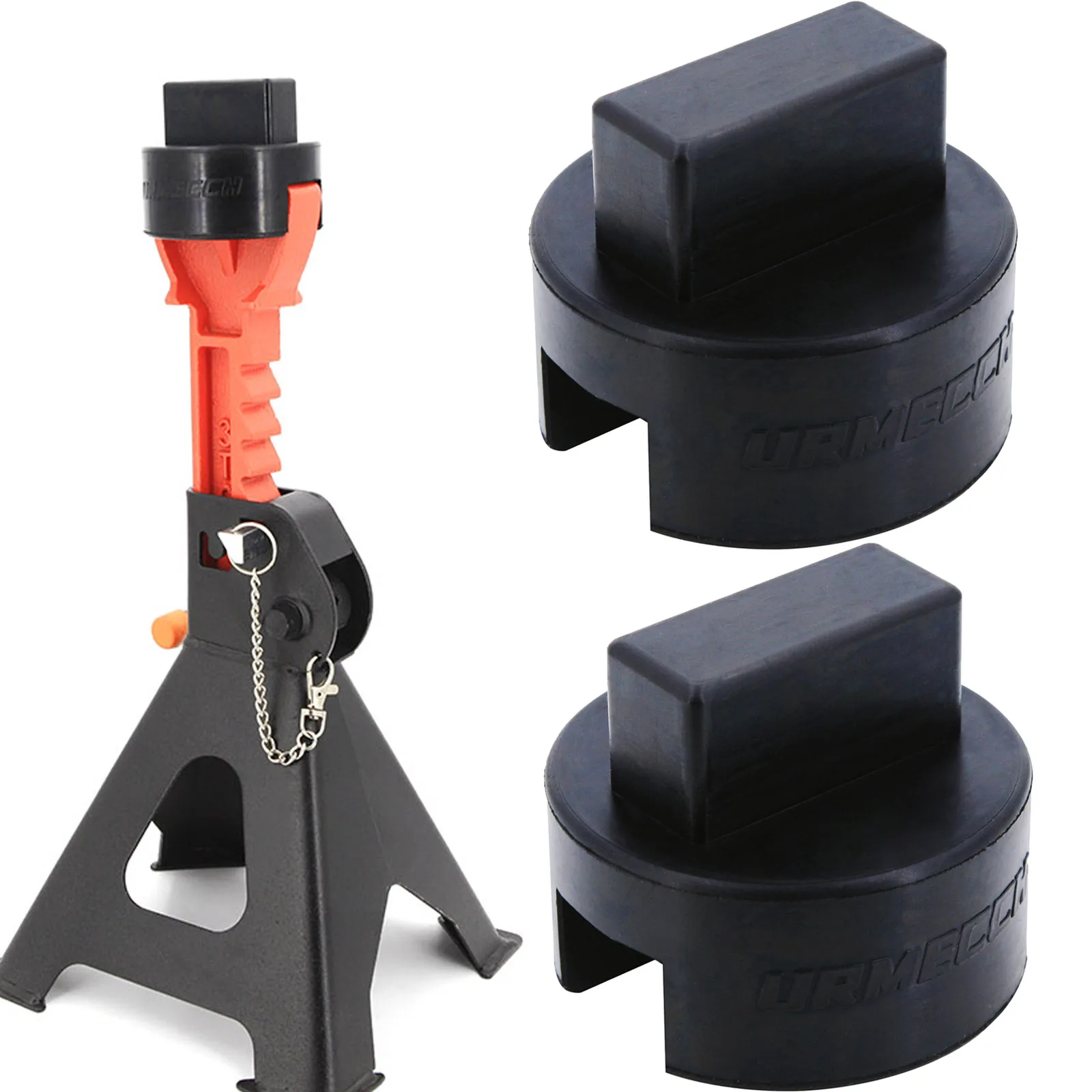 Car Jack Stand Adapter Rubber Pad Vehicle Frame Protector For Mercedes