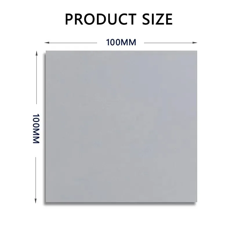 Upsiren 16/18W GPU CPU 방열판 냉각 전도성 실리콘 패드 100x100mm 고품질 오리지널 정통 열 패드