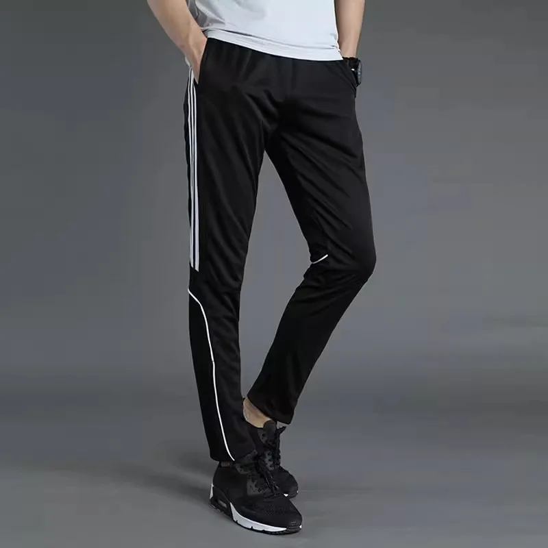 Soccer Pants Spring Autumn Men Slim Fit Sports Pants Men Versatile Casual Straight Leg Football Running Sports Pants