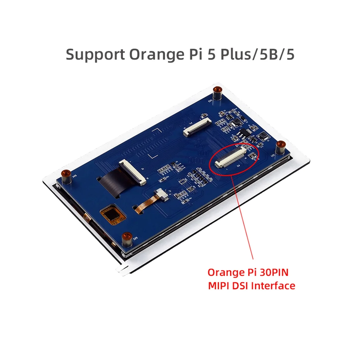 MIPI DSI ÷  ġ ũ,   OPI 5, 5B, 5 ÷  RV1126  IPS LCD, 5 ġ, 720x1280, 720P