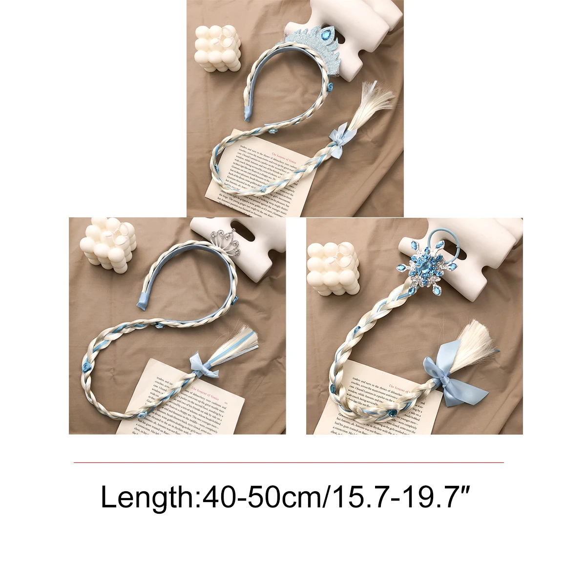 Рисунок 2 - 2024 Новые красочные косички с короной