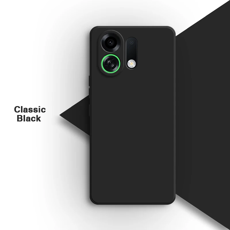 Enhanced Liquid Silicone Phone Case - Soft & Fashionable Back Cover Shell
