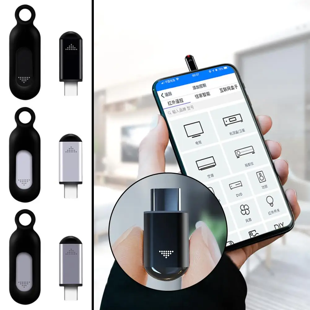 Smart Phone Infrared Transmitter Universal Mini Remote Controller ...