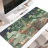 Cute frog green mousepad, Big Game mousepad Multi-size keyboard table mat, 35.43x15.74 inches, 2mm non-slip rubber base mousepad 1