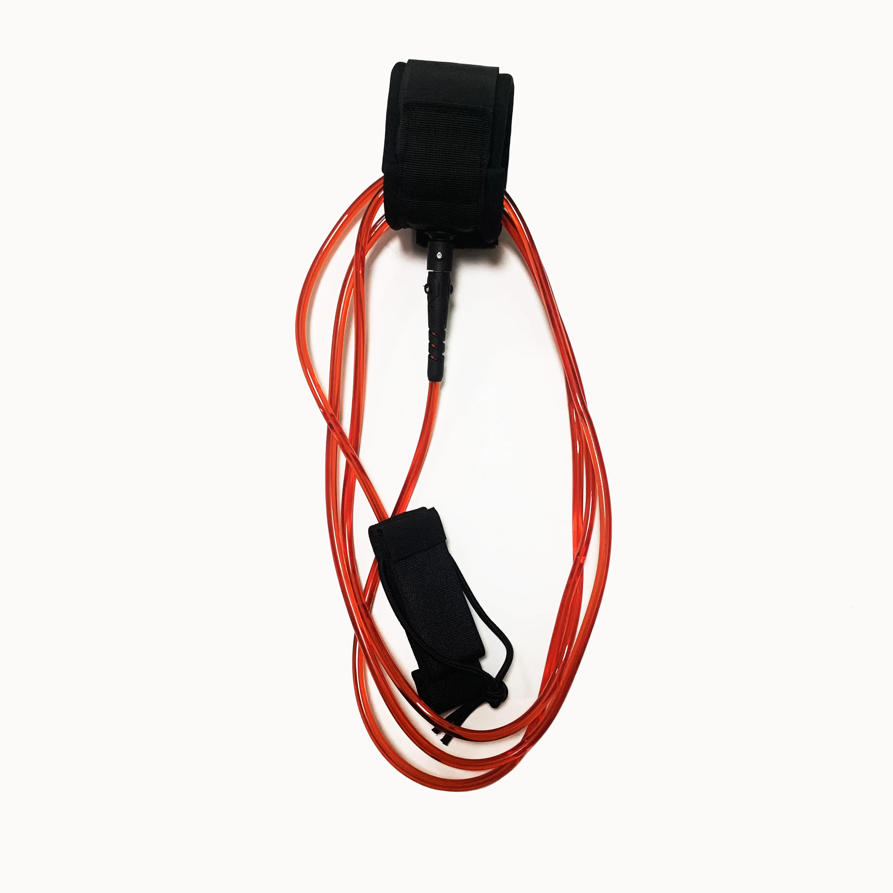 Surfboard Leash 6/7/8/9/10 Feet 7mm TPU SUP Paddle Board Ankle Rope Double Swivel Surf Straight