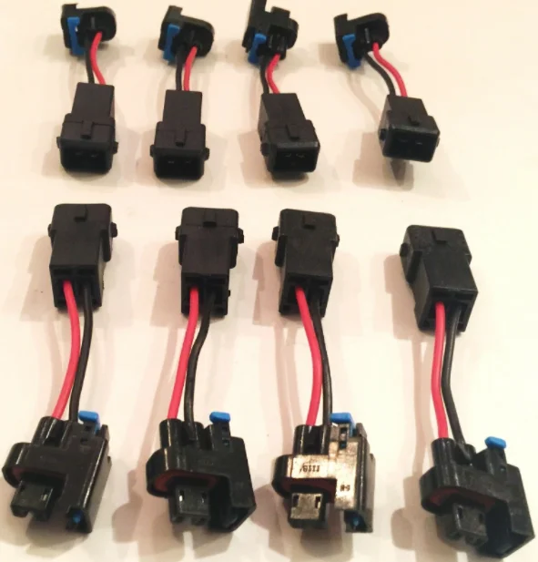 LQ4, LQ9 4.8 5.3 6.0 Delphi wire Harness to LS1 LS6 LT1 EV1 Injector Adapters