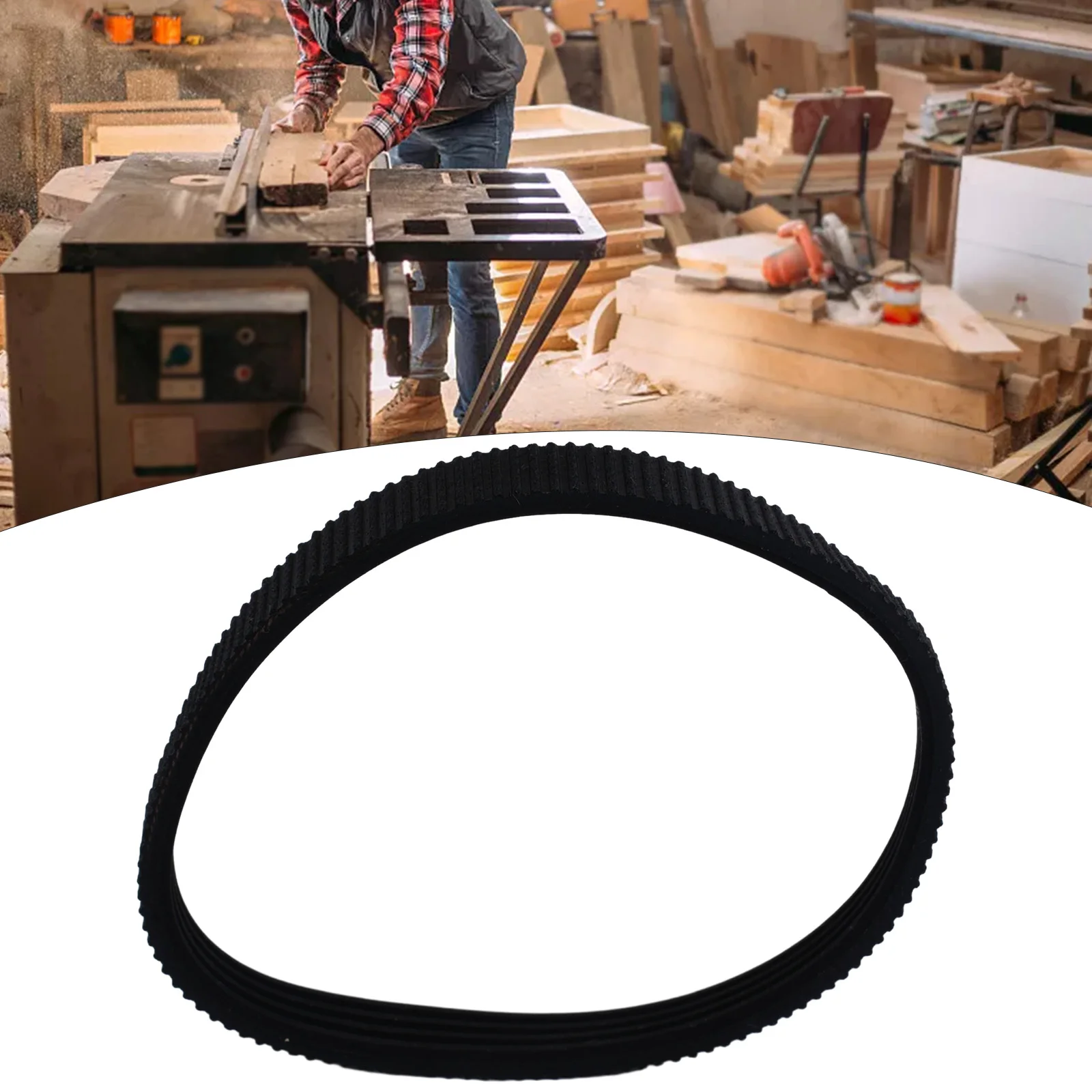 

Hot Sale Practical Planer Belt Power Planing Belts Rubber 9.6mm Approx Brand New High Quality 1911B Workshop Equipment