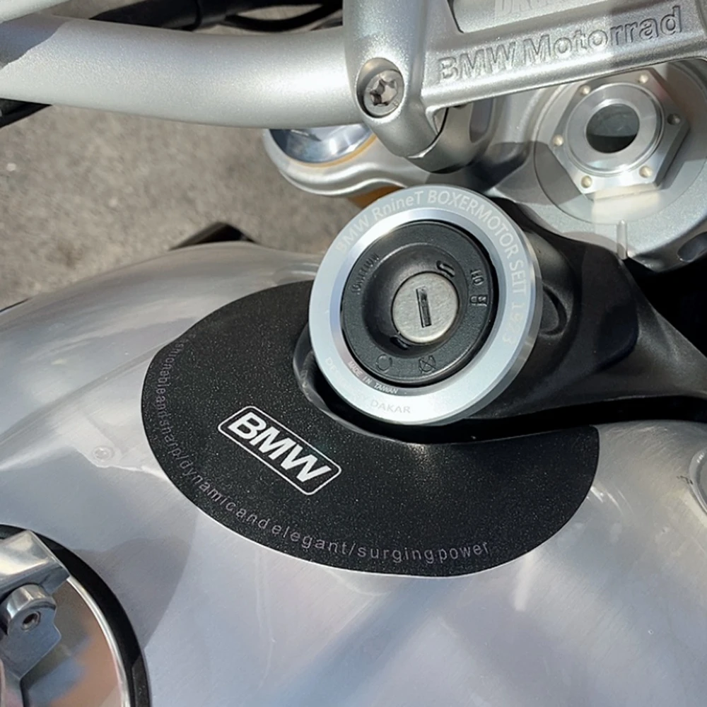R Nine T Ignition Starter Lock Cover Key Ring For BMW R NINET