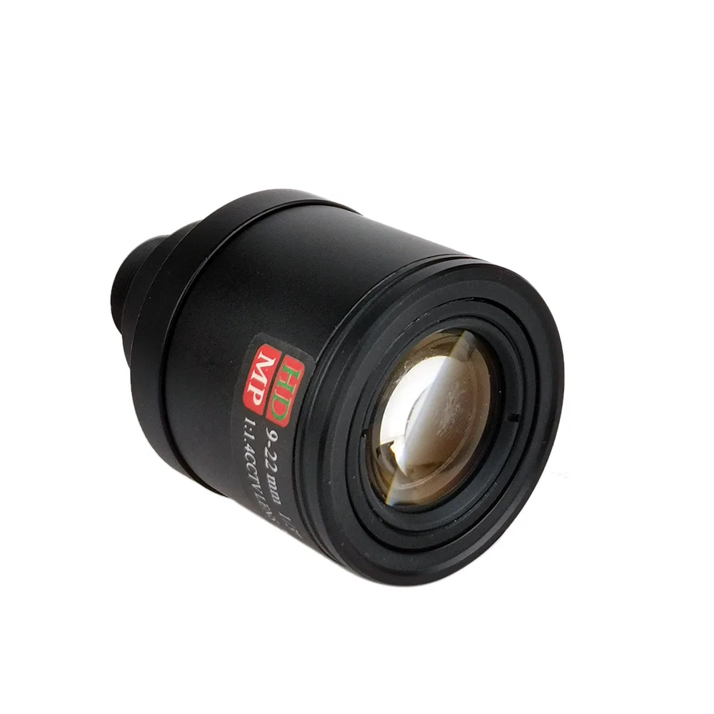 Camera Lens HD Varifocal Lens IR Filter 6-22mm 9-22mm 2.8-12mm M12 Mount Manual Focus and Zoom for Action Camera