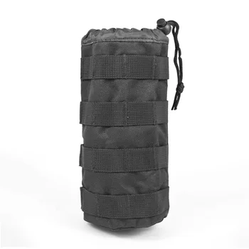 Custodia per bottiglia d'acqua per moto Sistema Molly con coulisse regolabile per esterni multifunzione attaccato all'altro foro in nylon per attrezzi 1