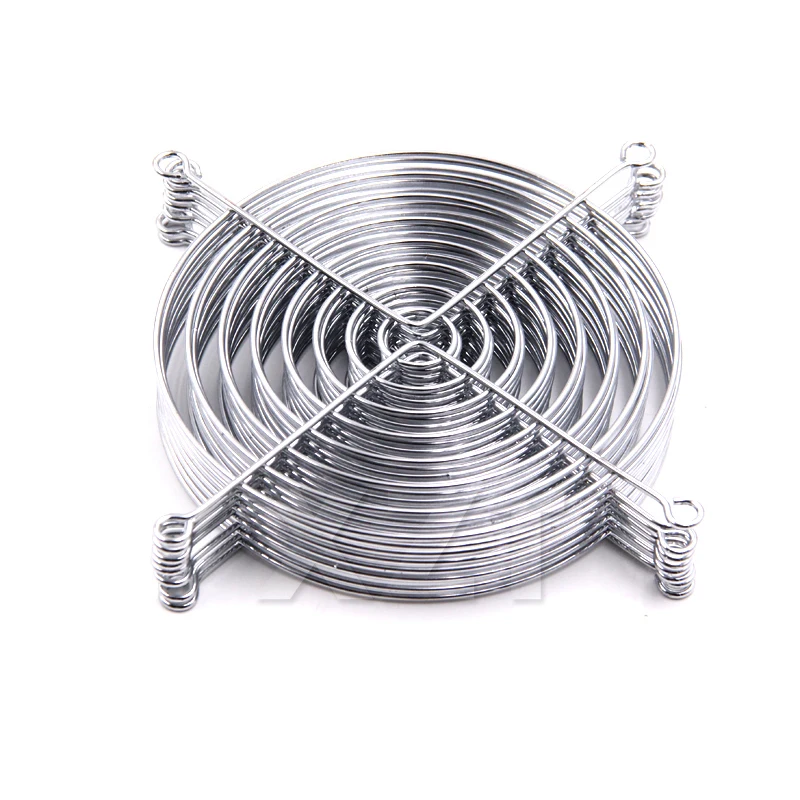 Pc fan protector 5pcs Cooling Fan Guard Metal Mesh Grill Computer Cover Fan Grill Protective Cover 120mm/12cm Iron Net Computer Accessories