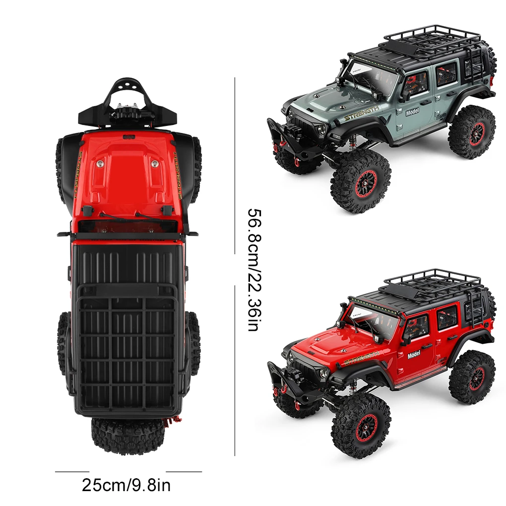 1/10 WLtoys 104006 Remote Control Car Rc Craweler Car Rc Car Drift Car Full Proportional Rock Crawler 4wd Off-road Truck Toys 3