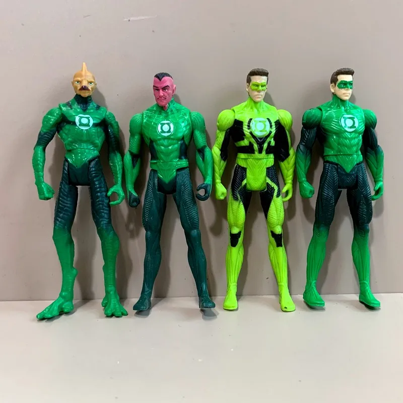 dcユニバース　マテル　グリーランタン　セット DCユニバース-子供向けの漫画のアクションフィギュア,3.75インチ