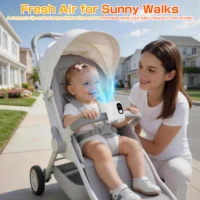 Ventilateur turbo puissant, sèche-cheveux d'été, ventilateur portable multifonctionnel pour la maison, le bureau et l'extérieur, circulateur d'air sans fil rechargeable 7