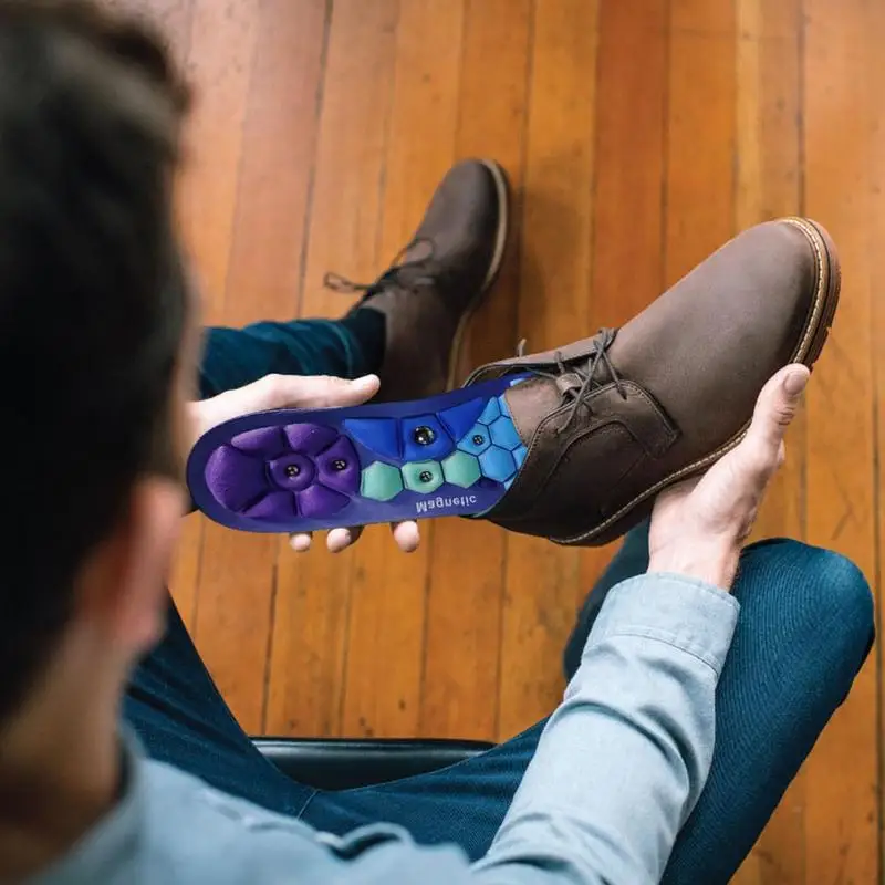 Solette Massaggio Solette Magnetiche Per Scarpe Comode Solette - Foto 2