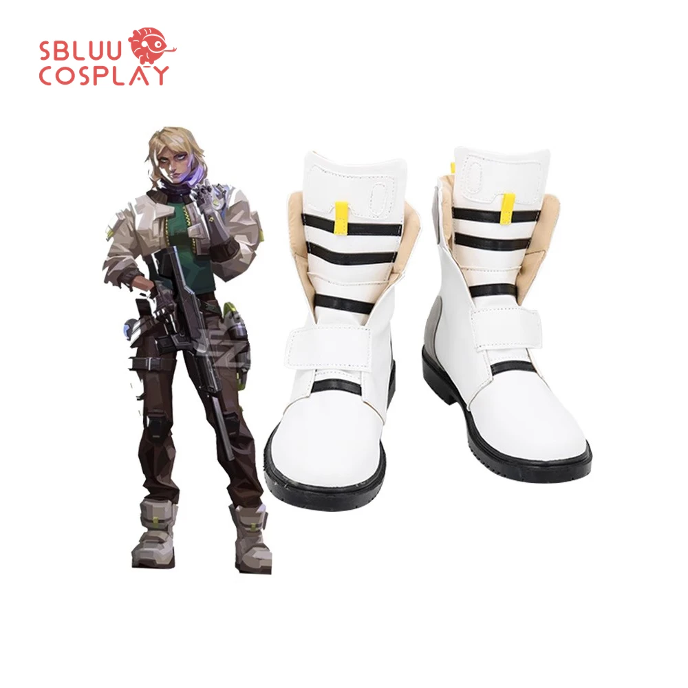 thumbnail image 1 of Botas personalizadas para cosplay de Deadlock del juego Valorant de SBluuCosplay, 1 of 4