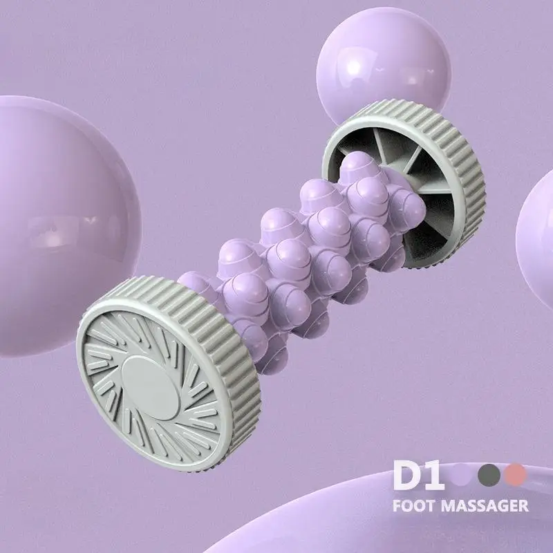 Roller Hand And Foot Massager Roller Yoga Fitness Bottom Muscle Relaxing Foot Massage For Home Fitness