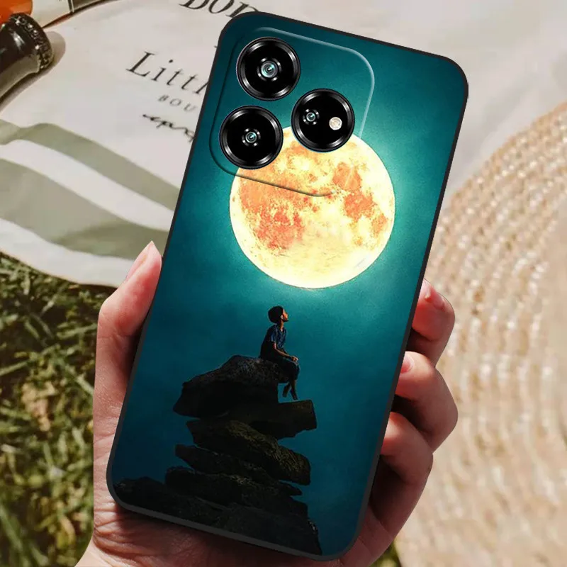 Luxury Painted Silicon Phone Back Cover - Protective Shell Design