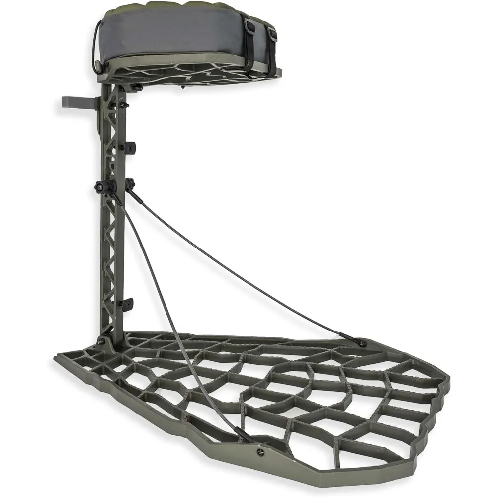Evolution Series Aluminum Tree Stand for Hunting - Premium Deer Stand with Hang-On Design