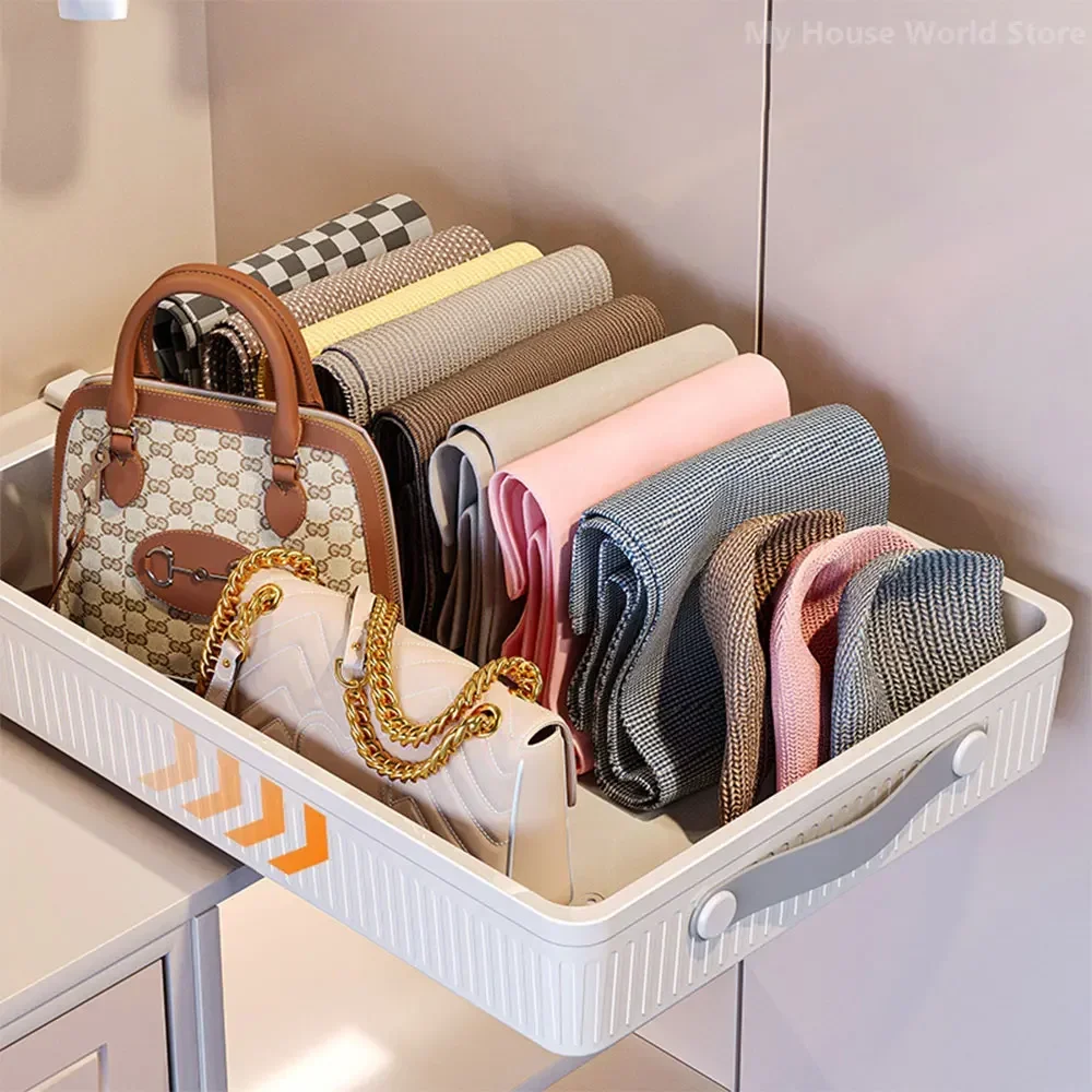 Kitchen Drawer Storage Rack with Slide Rails Pull-out Cabinet Organizer Tray Spice Seasoning Bottle Simple Moisture-Proof Rack