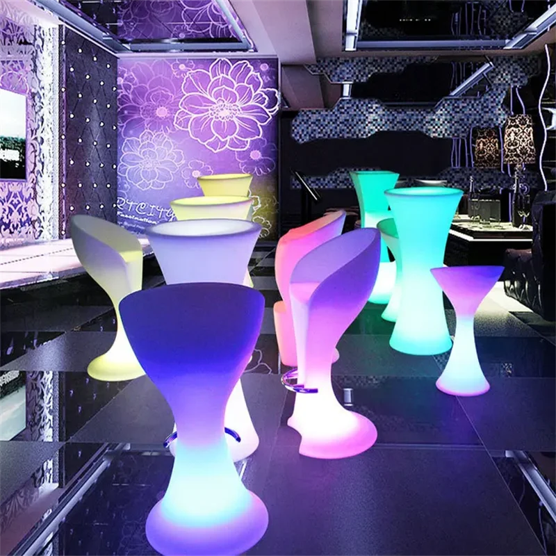 Hardware Led Furniture Creative Ktv Stools