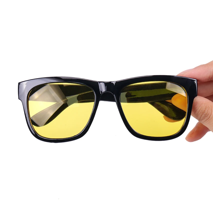 Anti-Glare Night Vision Driving Glasses Men Outdoor Night Driving Enhanced Light Glasses Fashion Goggles Car Accessories 1PC