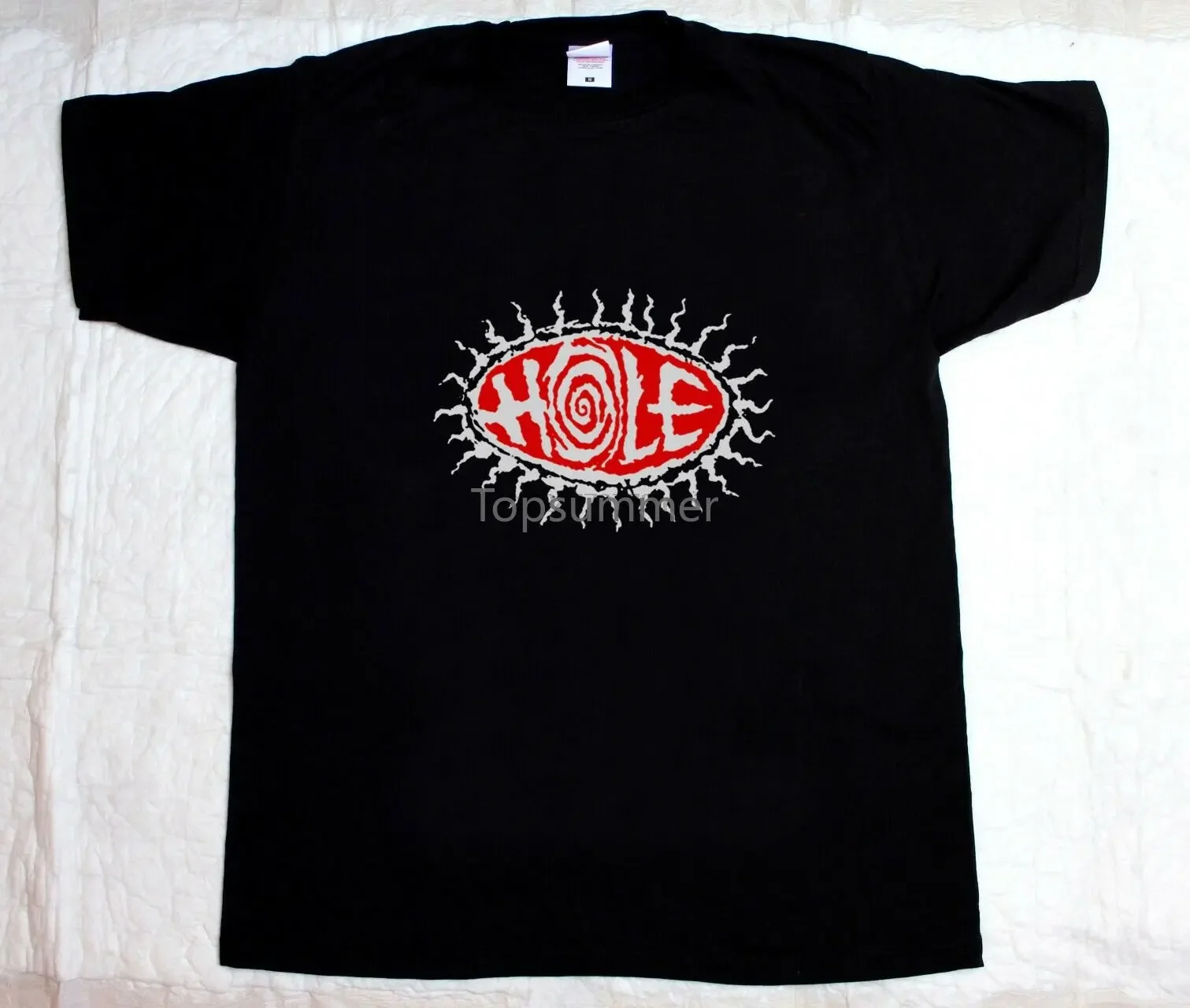 

Vintage 90S Hole Band T-Shirt Courtney Love Pretty On The Inside Size S To Xxl