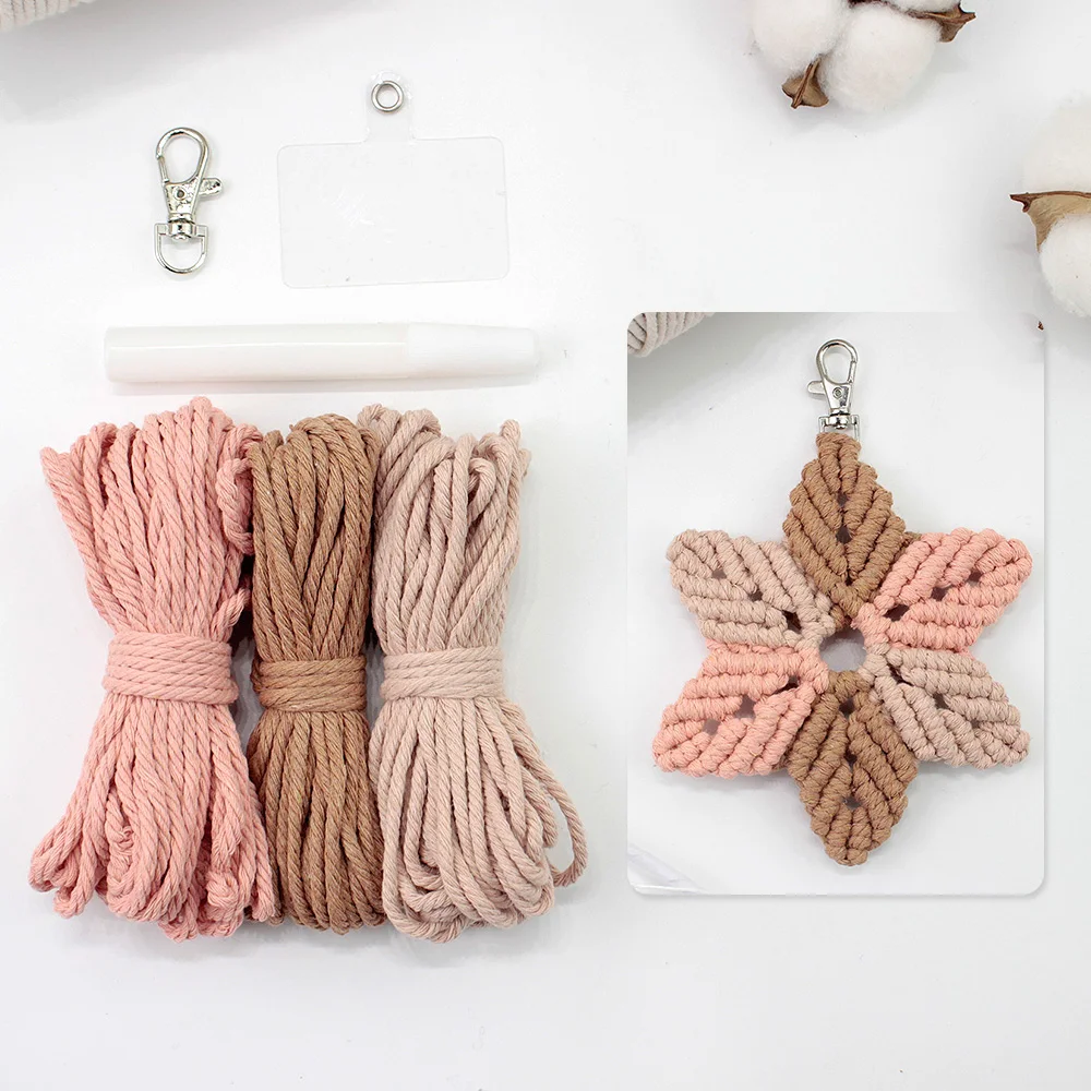 Hexagonal Star Macrame Kit 2