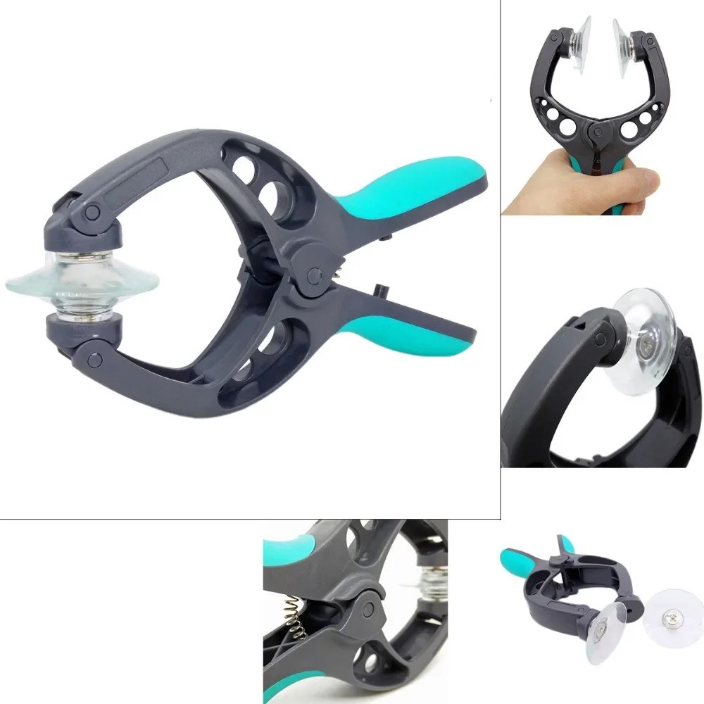 Repair Mobile Phone Tool Double Separation Clamp Plier Repair Tool Suction Cup LCD Screen Sucker Opening For IPhone IPad mobile phone disassemble tool phone screen disassemble tool phone screen repair tool phone disassembly tool